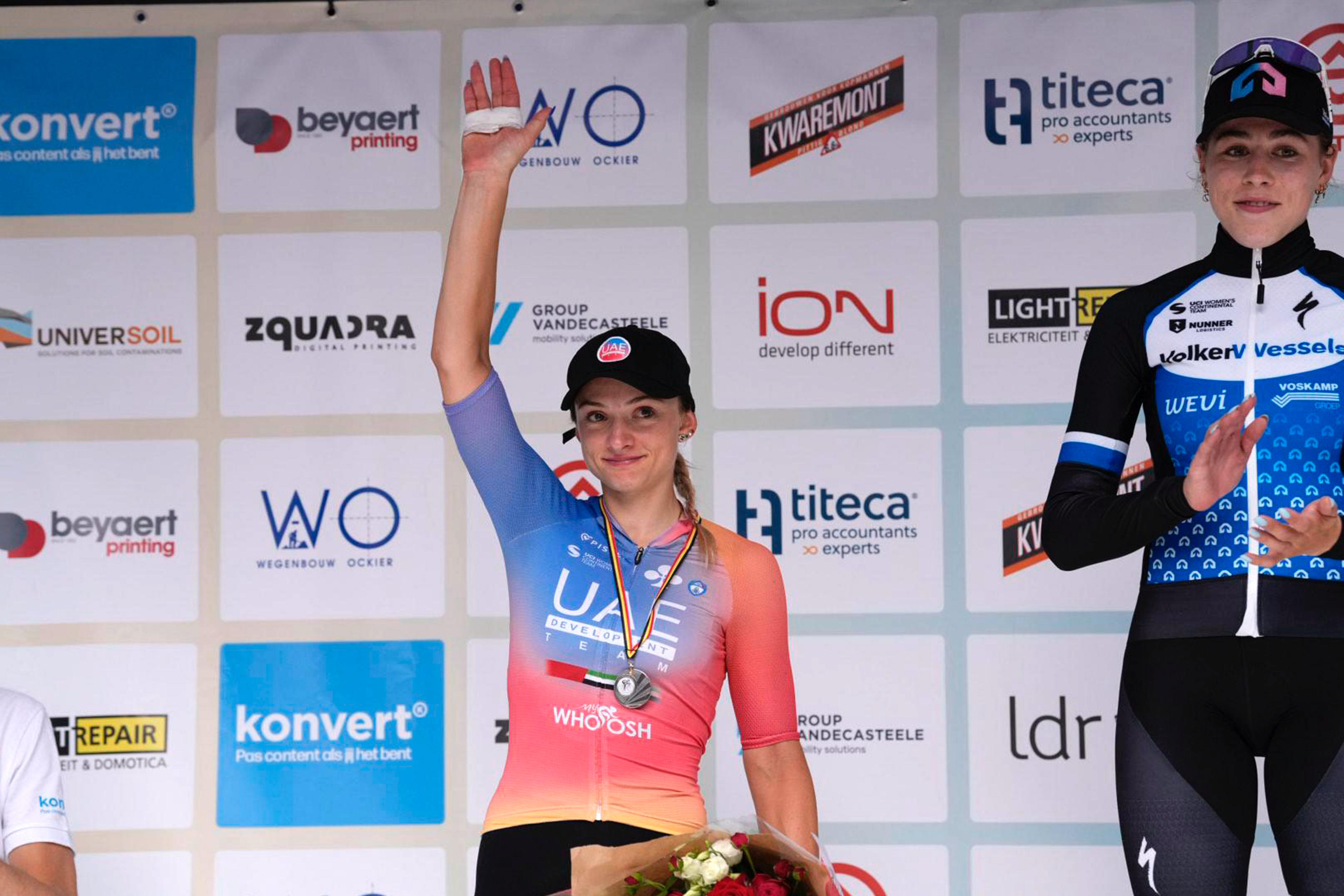 Konvert Koerse: 2nd place for Chiara Consonni